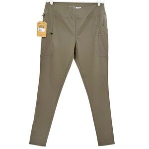 Carhartt Women Force Fitted Lightweight Olive Utility Legging Tall L (12-14) NWT